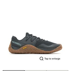 Merrell Black and Brown Athletic Shoes with Cushioned Sole